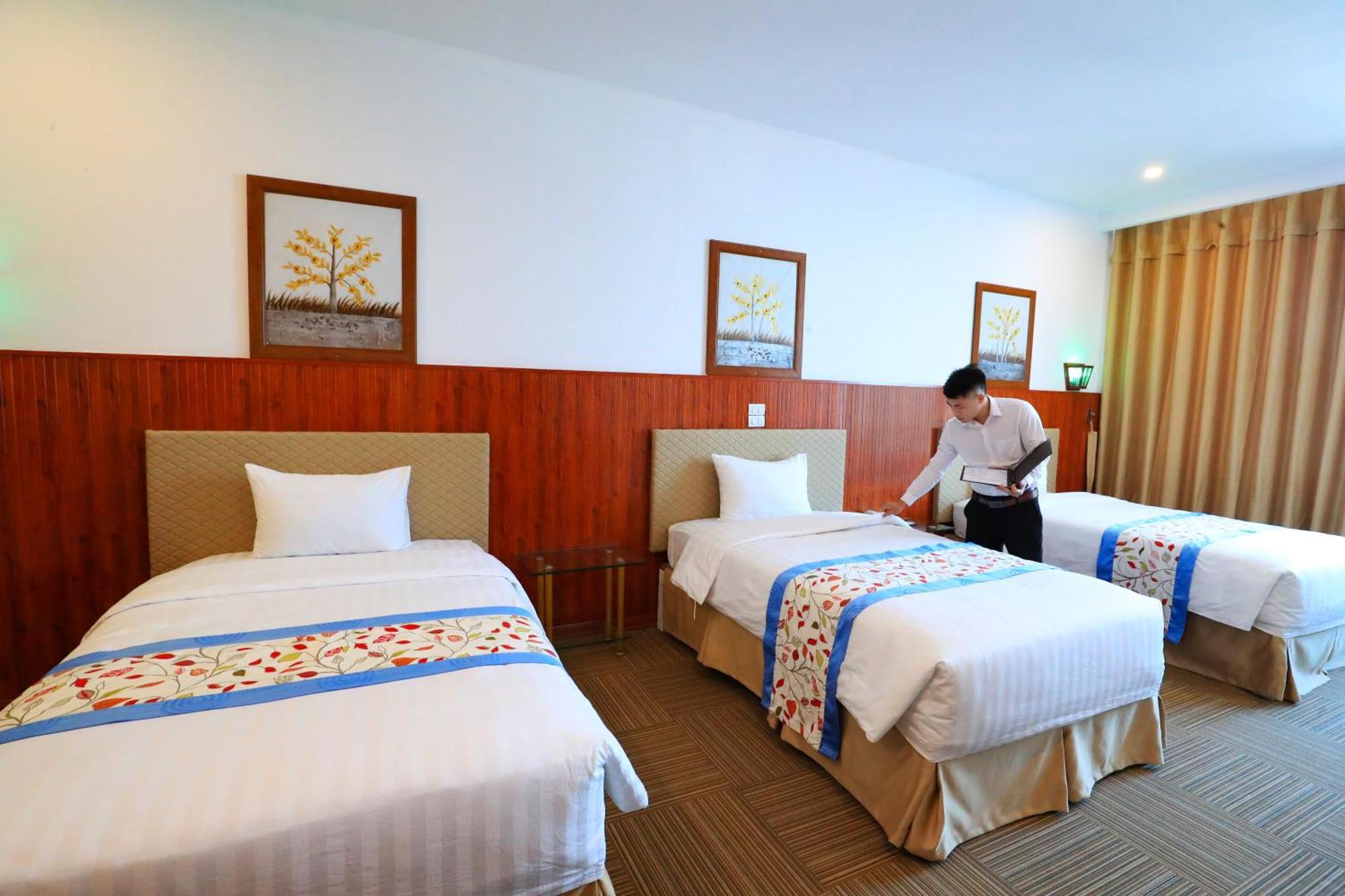 Binh An Nhien Hotel Duong Thanh Kültér fotó